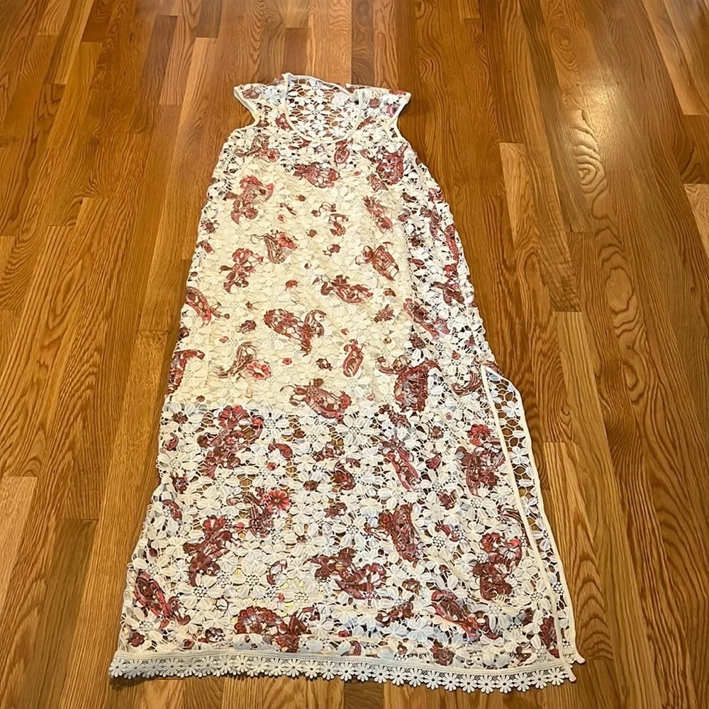 NWT Free People Lilly Lace Maxi Dress Size Medium